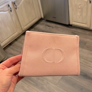 Dior makeup pouch